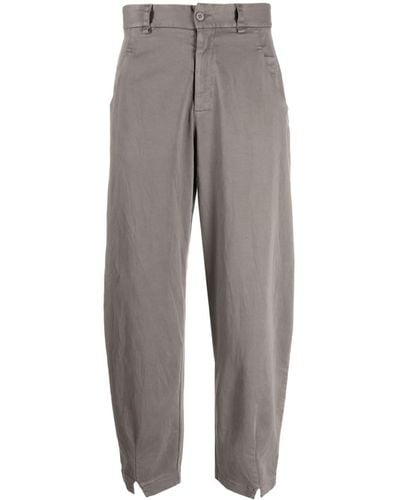 Transit High-waisted Tapered-leg Trousers - Grey