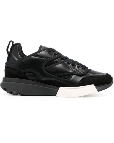 OAMC Panelled Low-top Trainers - Black