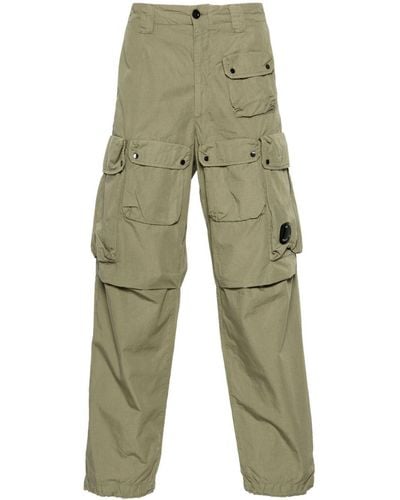 C.P. Company Ripstop Cargo Trousers - Green