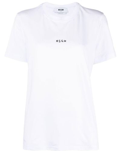 MSGM T-Shirt - Bianco