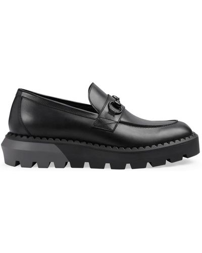 Gucci Horsetbit-embellished Chunky Loafers - Black