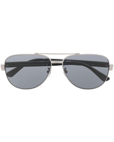 Gucci Round-frame Sunglasses - Grey