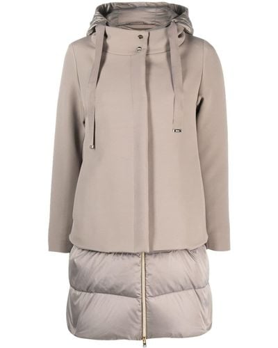 Herno Double-layered Padded Coat - Gray