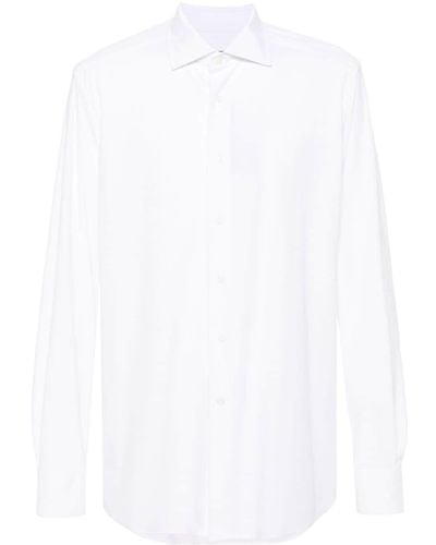 Corneliani Overhemd Met Lange Mouwen - Wit