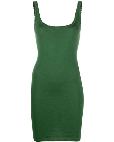 Vivienne Westwood Orb ニットドレス - グリーン