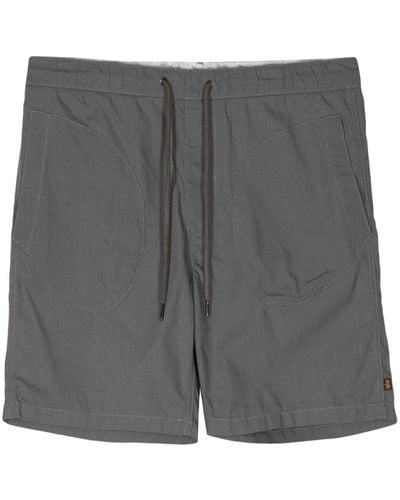 Alpha Industries Deck Cotton Shorts - Gray