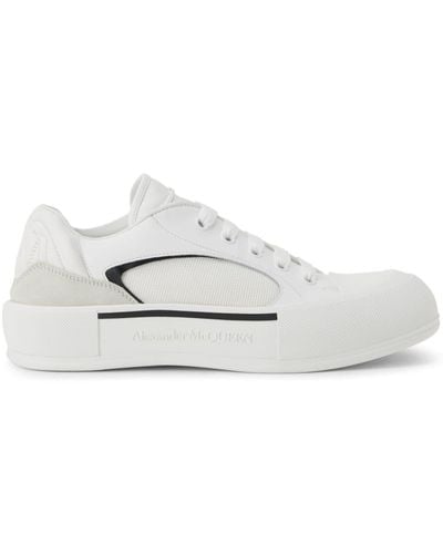 Alexander McQueen Skate Deck Sneakers - Weiß