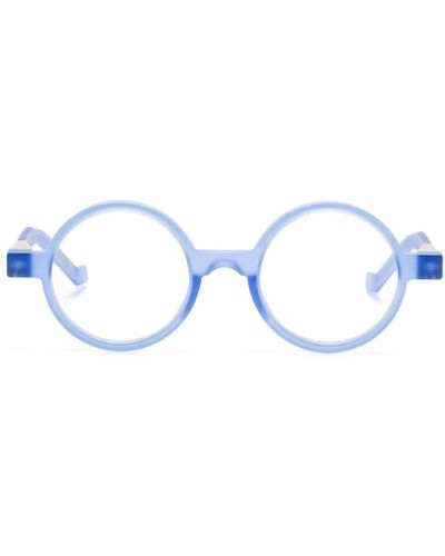 VAVA Eyewear Gafas WL0008 con montura redonda - Azul