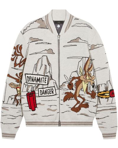 Alanui Veste bomber Race To The South Pole - Gris