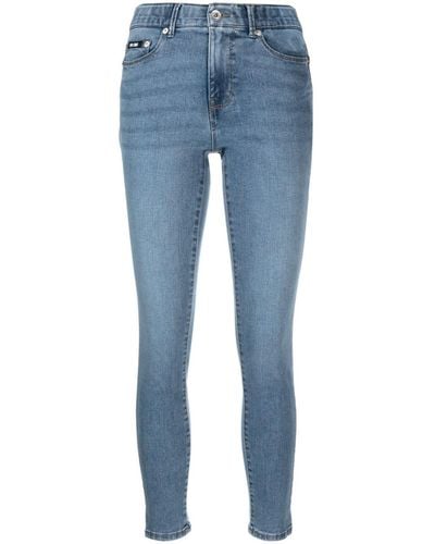 DKNY Jean en jean à coupe skinny - Bleu
