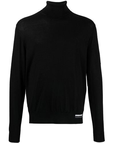 DSquared² Pull à col roulé - Noir