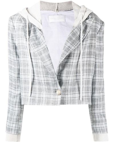 Fabiana Filippi Geruite Blazer - Grijs