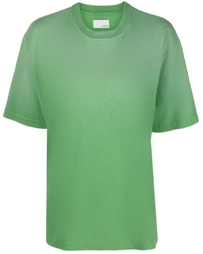 Haikure T-shirt en coton à manches courtes - Vert