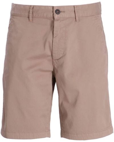 BOSS Slim-fit Chino Shorts - Natural