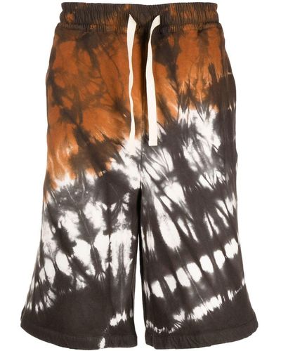 Jil Sander Graphic-print Knee-length Shorts - Black