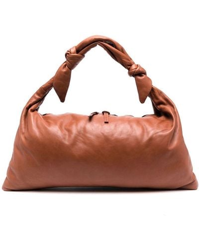 Officine Creative Bolina 029 Leather Tote Bag - Brown