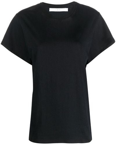 IRO Crew Neck Short-sleeved T-shirt - Black