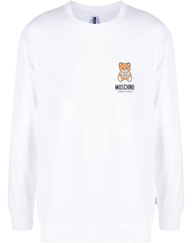 Moschino ロゴ ロングtシャツ - ホワイト