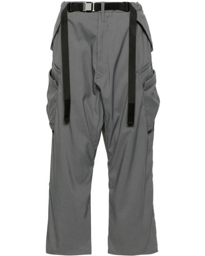ACRONYM Low-rise Cargo Trousers - Grey