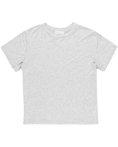 Twp His T-Shirt mit rundem Ausschnitt - Weiß