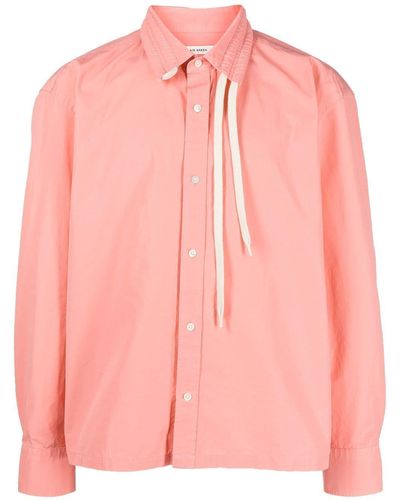 Craig Green Drawstring-detail Shirt - Pink