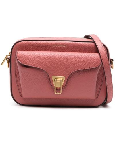 Coccinelle Small Beat Crossbody Bag - Pink
