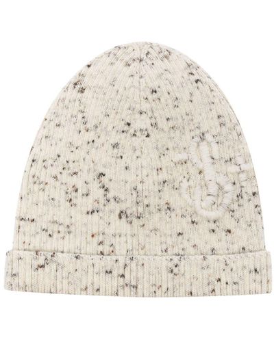 Jil Sander Gorro con logo bordado - Neutro