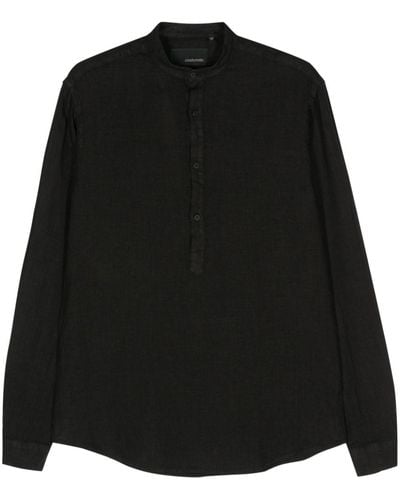 Costumein Martin Linen Shirt - Black