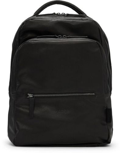 Marsèll Biparto Leather Backpack - Black