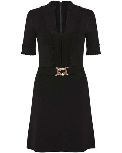 Rebecca Vallance Lela Knit Minidress - Black