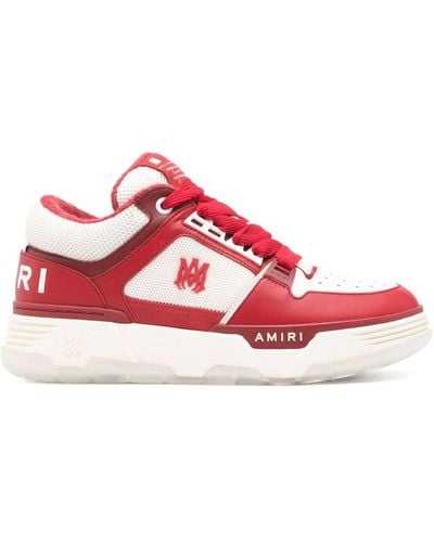 Amiri Ma-1 Paneled Sneakers - Red