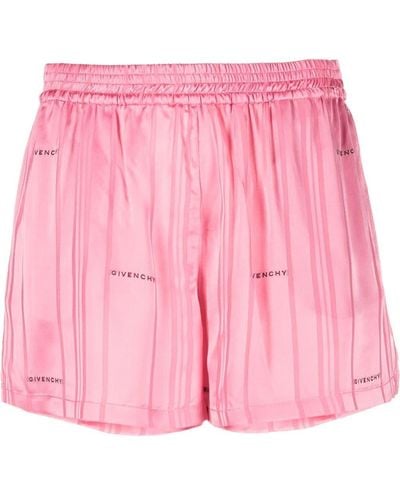 Givenchy Pantalones cortos con pinzas - Rosa