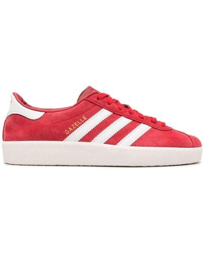adidas Gazelle Decon Suede Trainers - Red