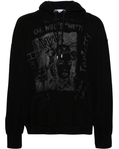 Lanvin X Future hoodie en coton - Noir