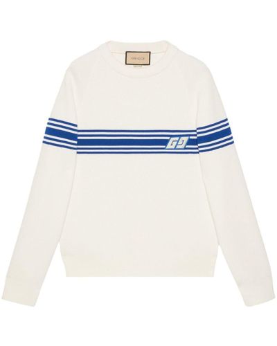 Gucci スクエアg セーター - ホワイト