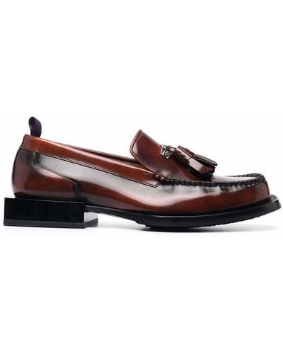Eytys Rio Leather Loafers - Brown