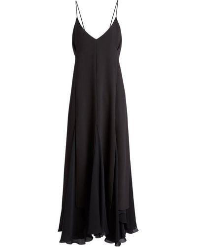 Khaite The Clover Maxi Dress - Black