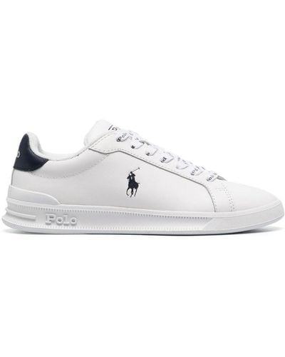 Polo Ralph Lauren Heritage Court Ii Lace-up Trainers - White