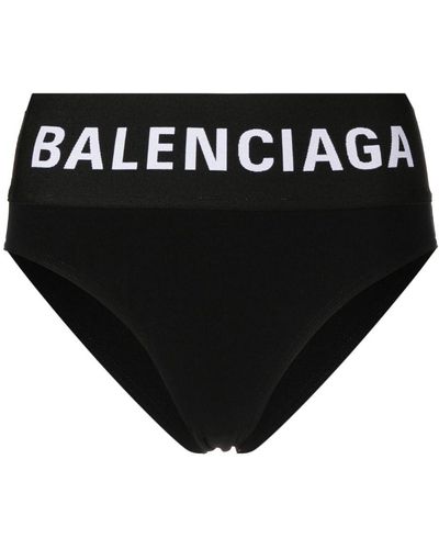 Balenciaga ハイウエスト ショーツ - ブラック