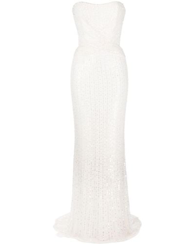 Jenny Packham Vestido de novia Mia con lentejuelas - Blanco