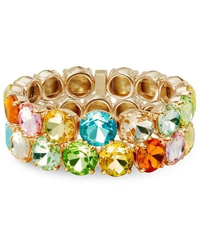 Roxanne Assoulin The Inner Glow Crystal-embellished Bracelet - Metallic