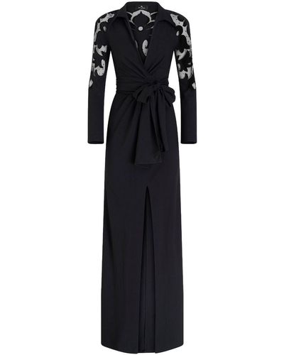 Etro Long Dress - Black