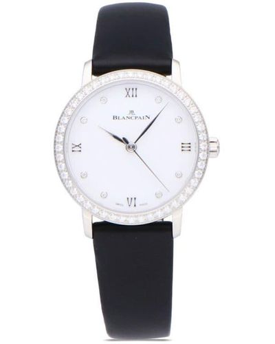 Blancpain 2021 Ongedragen Villeret Horloge - Wit