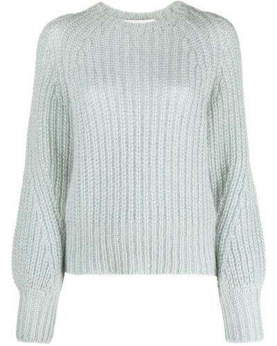 Zimmermann Luminosity Mohair-blend Jumper - Blue