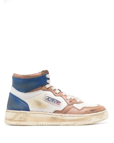 Autry Medalist High-top Sneakers - Blue