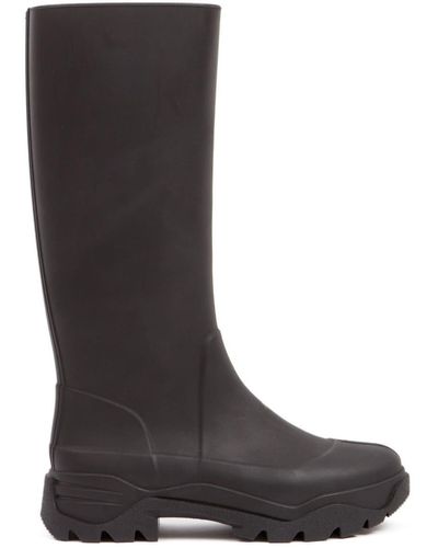 Maison Margiela Botas de agua Tabi - Negro