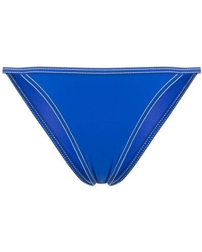 DSquared² Logo-print Bikini Bottoms - Blue