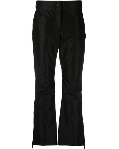 3 MONCLER GRENOBLE Pantalones de esquí acampanados - Negro