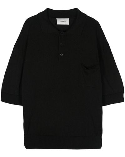 Coperni ロゴプレート ポロシャツ - ブラック