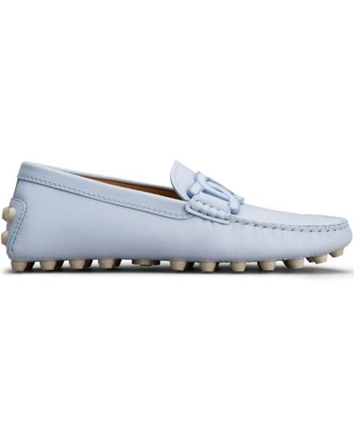 Tod's Gommino Chain-motif Loafers - White